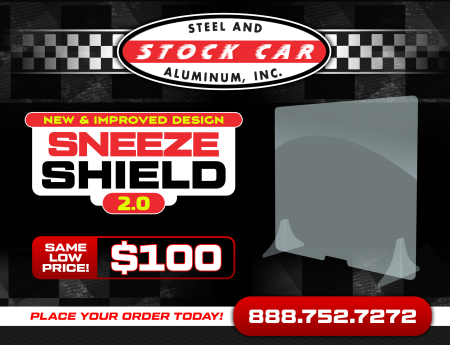 SNEEZE SHIELDS from Stock Car Steel - as low as $100